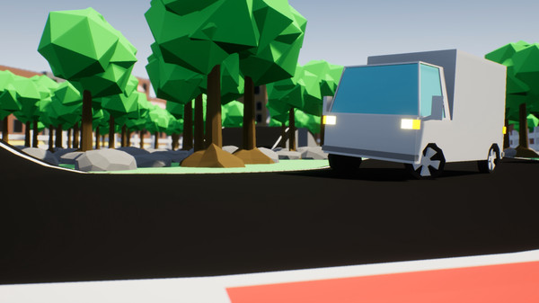 Скриншот из Poly Racing