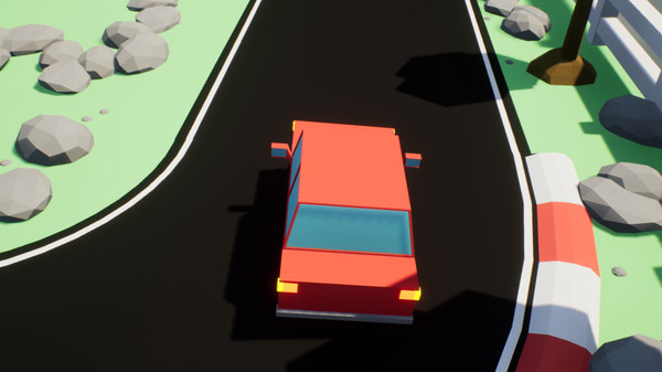 Скриншот из Poly Racing