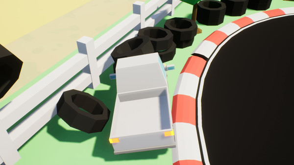 скриншот Poly Racing 1