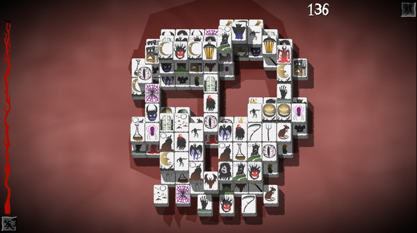 скриншот Creepy Mahjong 0