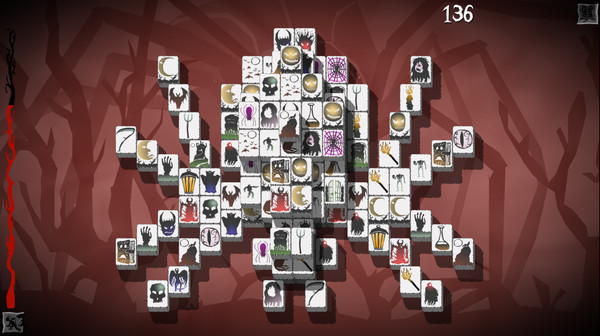 скриншот Creepy Mahjong 3