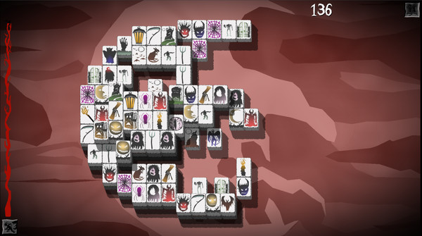 скриншот Creepy Mahjong 1