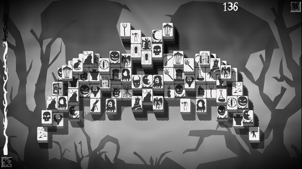скриншот Creepy Mahjong 2