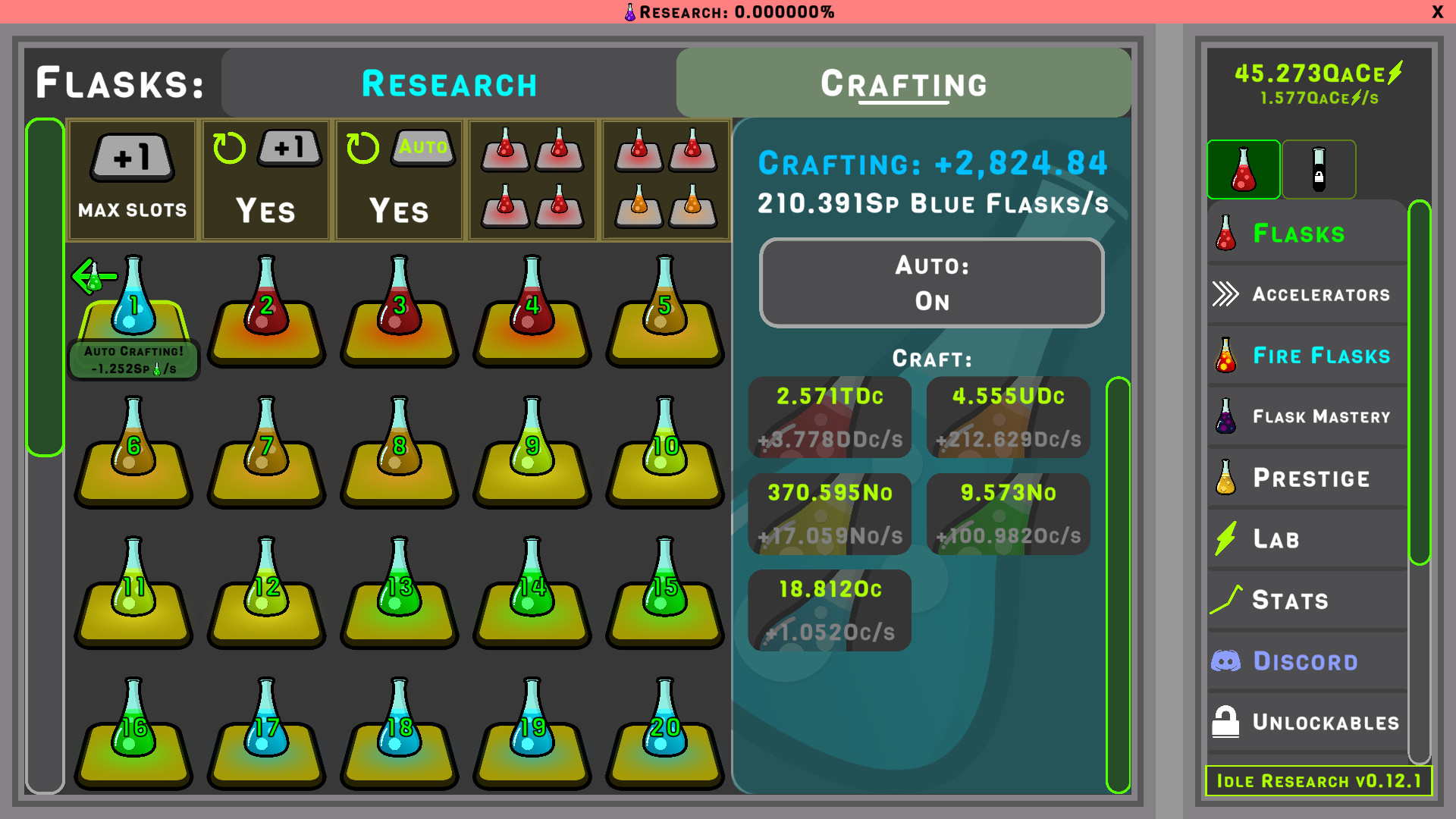 Idle Research Demo #2