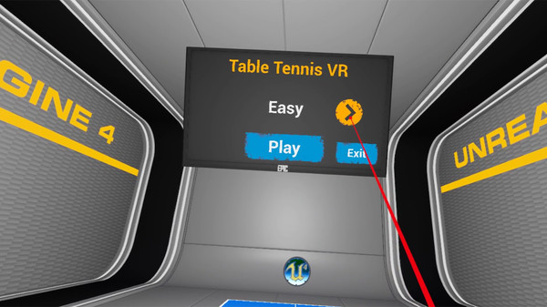 скриншот VR table tennis (Ping pong) 1