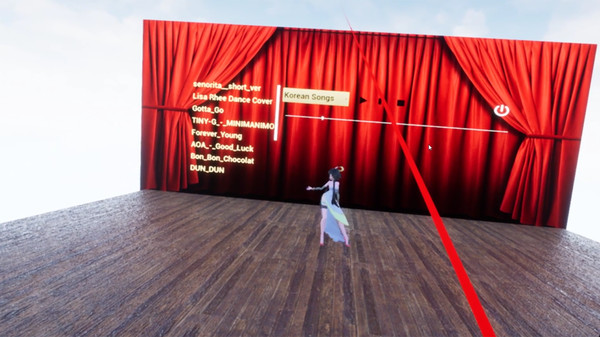 скриншот VR stage dancer 1