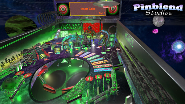 Скриншот из Outergalactic Aliens Pinball