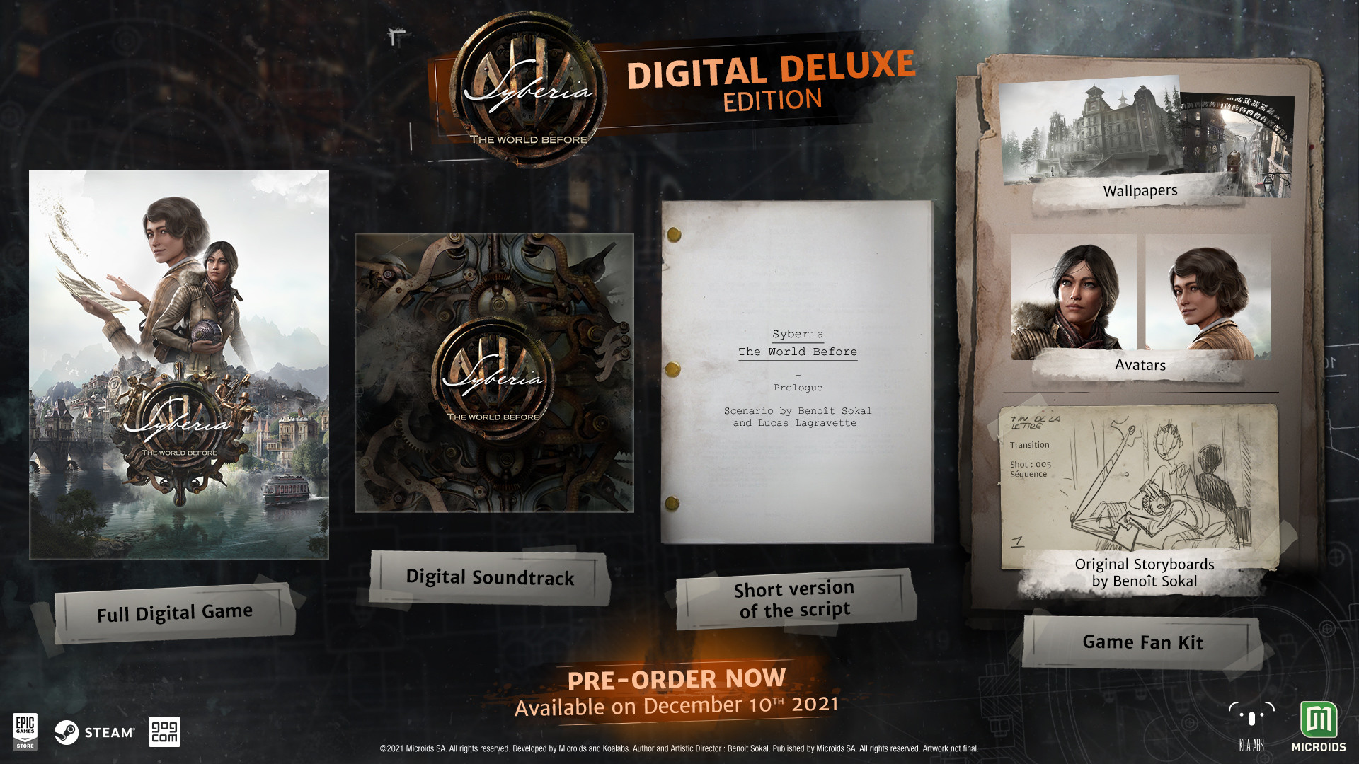 Syberia: The World Before - Deluxe Edition Upgrade Featured Screenshot #1