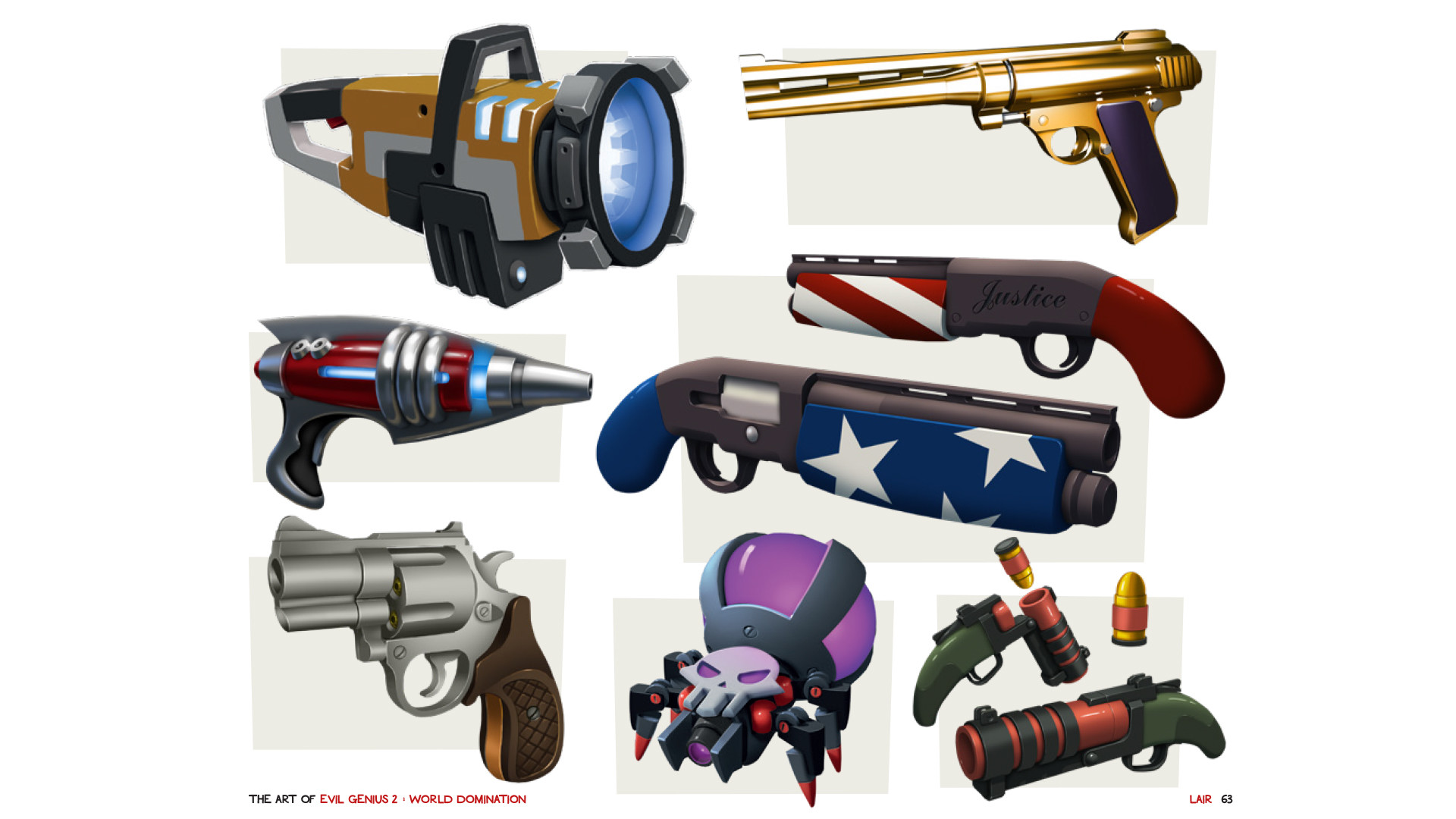 Evil Genius 2: Digital Art Book screenshot screenshot 8