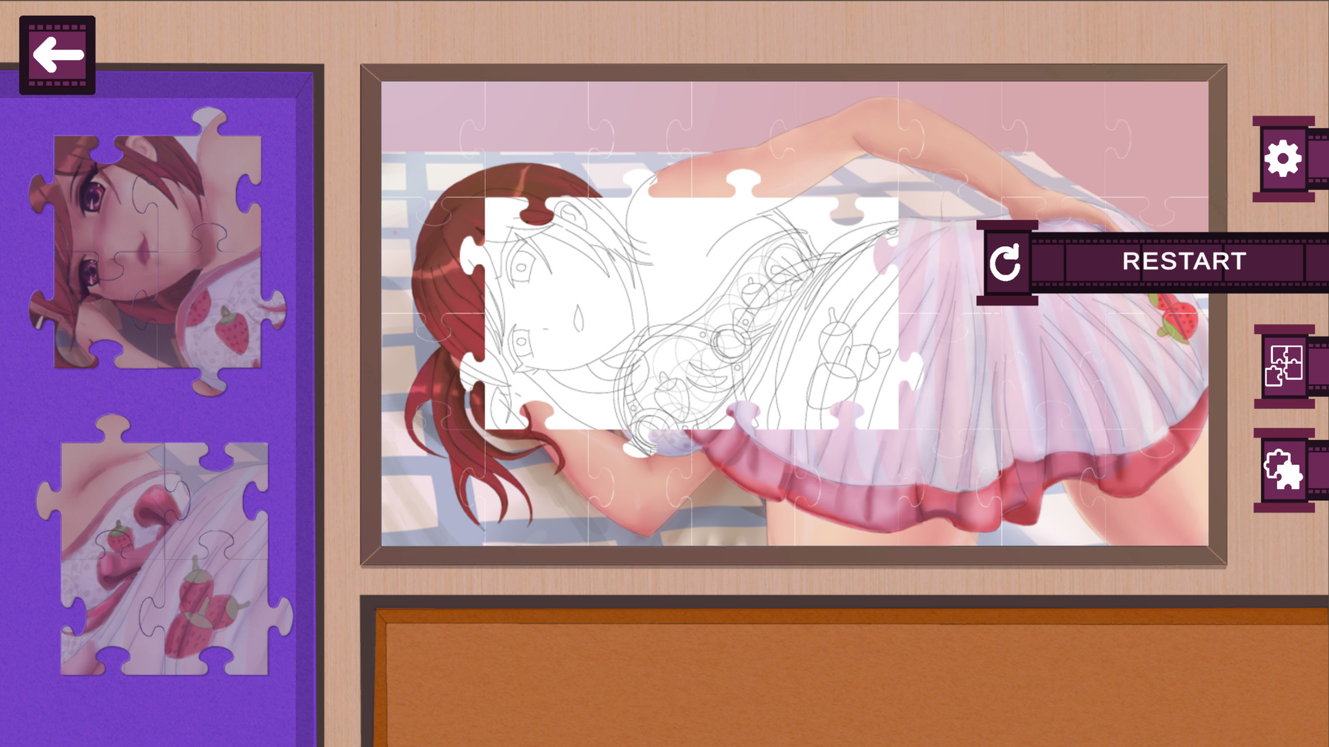 Fruit Girls: Hentai Jigsaw Photo Studio Demo #3