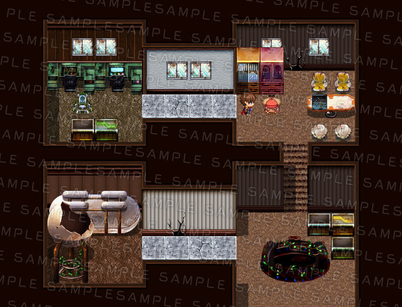 RPG Maker MV - Krachware Cyberpunk Tileset Pack 2 #6