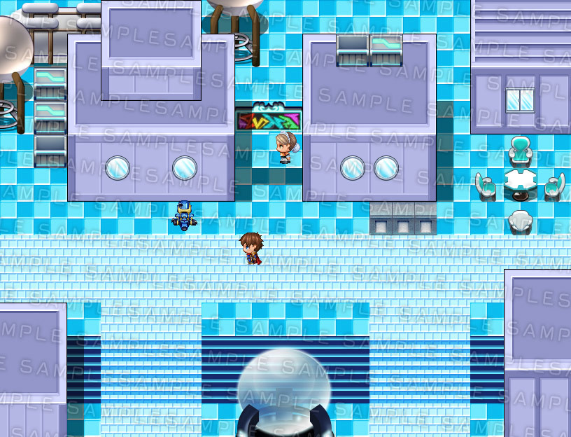 RPG Maker MV - Krachware Cyberpunk Tileset Pack 2 #4