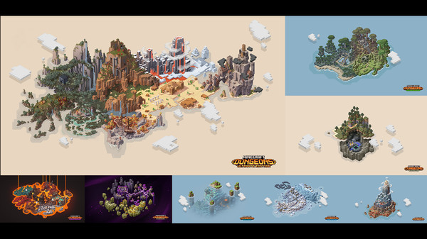 скриншот Minecraft Dungeons Ultimate Edition Digital Artwork 0