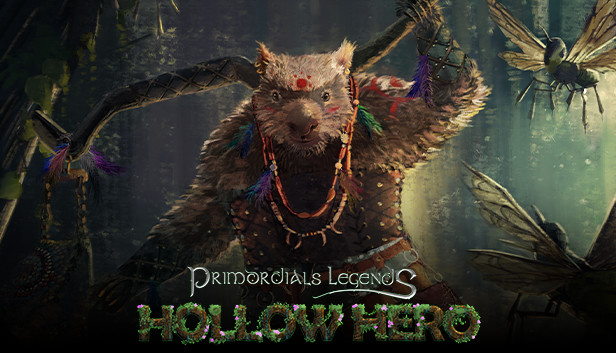 Capsule image of "Primordials Legends: Hollow Hero" which used RoboStreamer for Steam Broadcasting