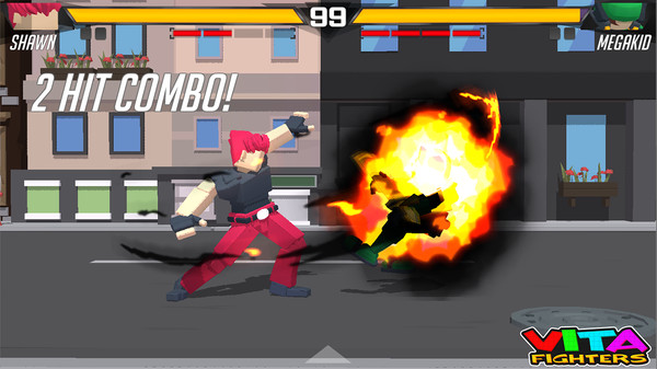 скриншот Vita Fighters 3