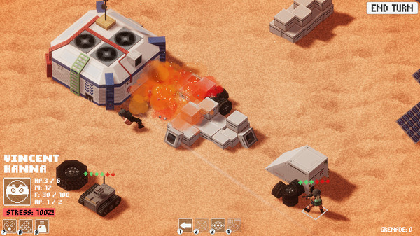 Скриншот из Mars Tactics