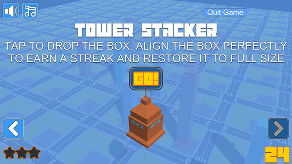 Скриншот из The Tower Stacker
