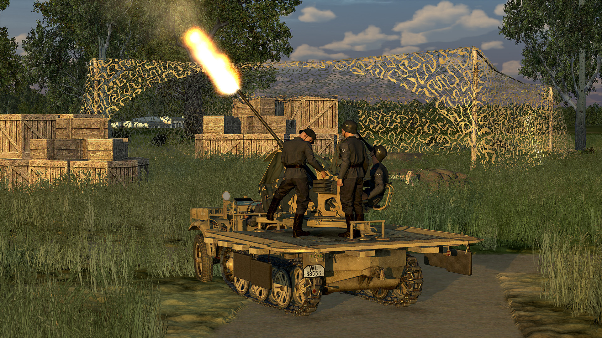 IL-2 Sturmovik: Sd.Kfz. 10/5 Flak 38 Anti-Aircraft Gun #5