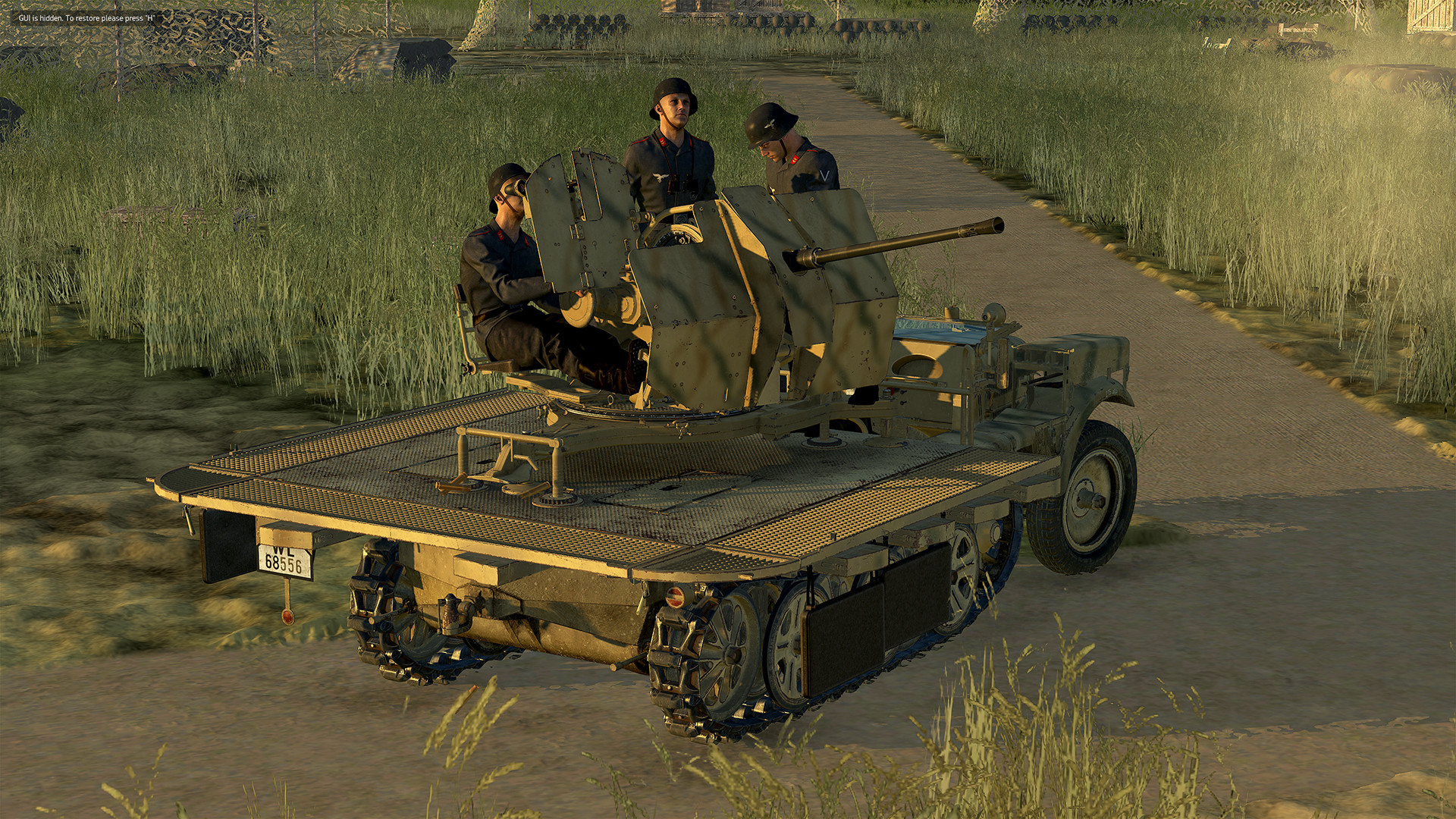 IL-2 Sturmovik: Sd.Kfz. 10/5 Flak 38 Anti-Aircraft Gun #25