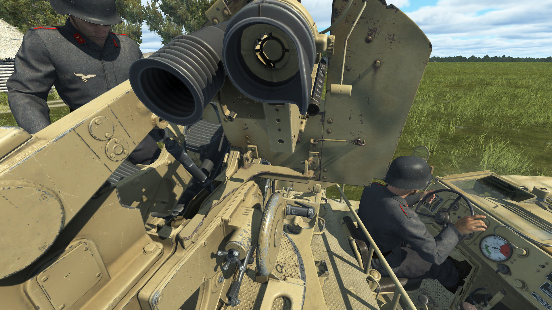 IL-2 Sturmovik: Sd.Kfz. 10/5 Flak 38 Anti-Aircraft Gun #8