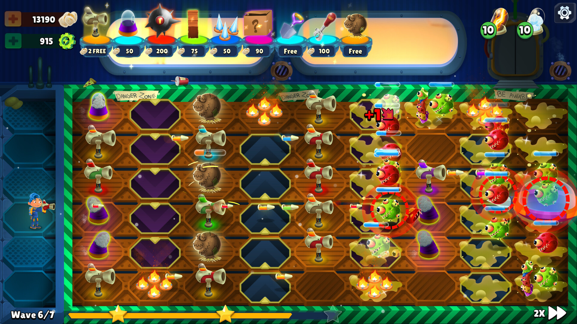Astro Battlers TD screenshot 1