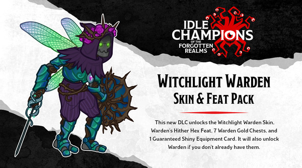 скриншот Idle Champions - Witchlight Warden Skin & Feat Pack 1