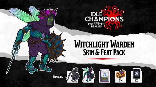 Idle Champions - Witchlight Warden Skin & Feat Pack