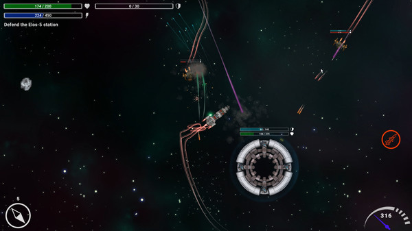Скриншот из Space Defender
