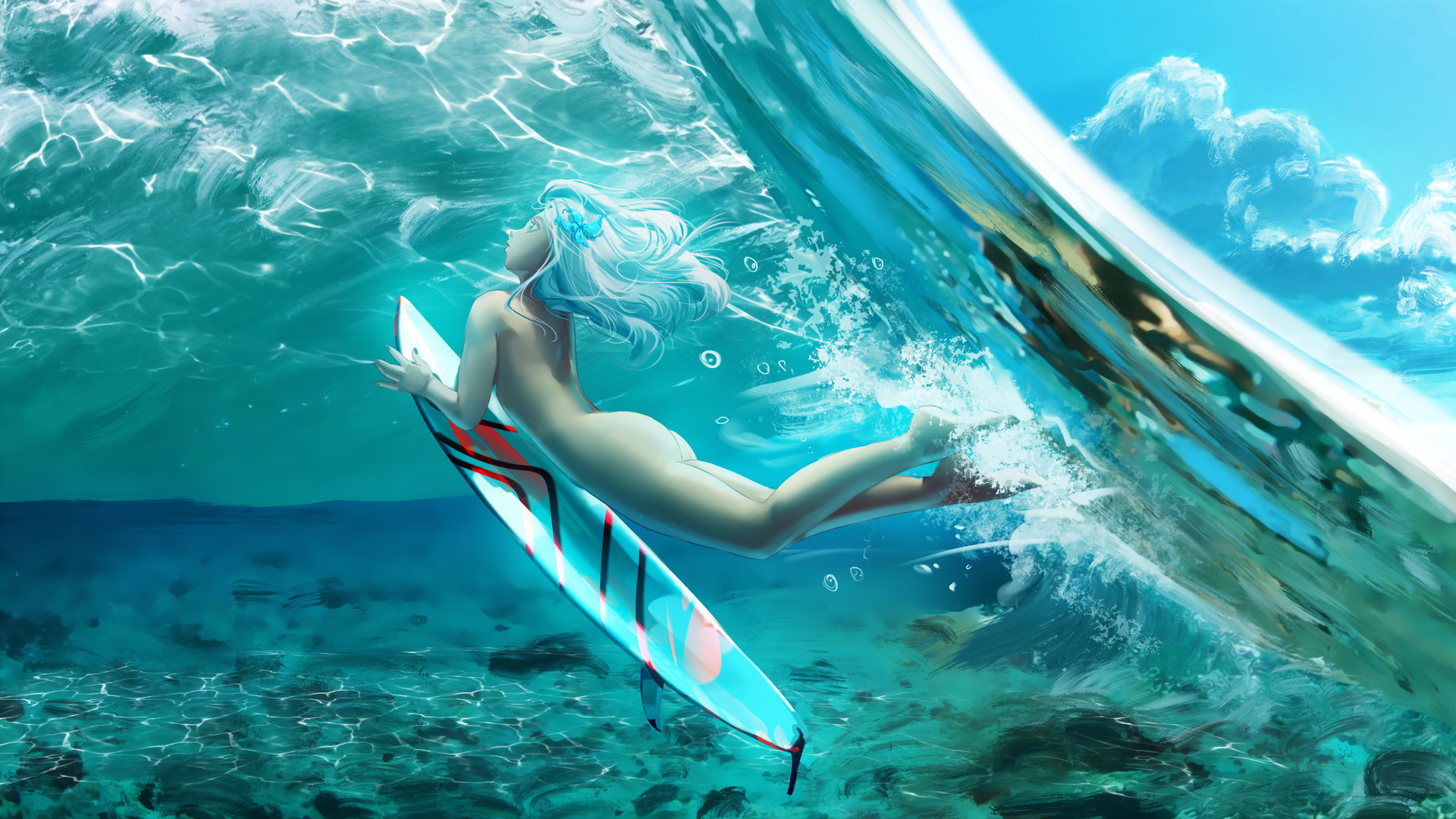 Surfing and Girls - Artbook 18+