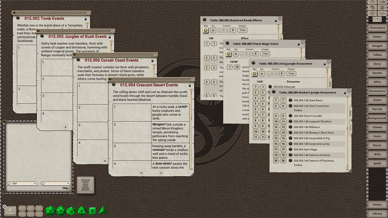 Fantasy Grounds - Southlands Worldbook for 5th Edition #3