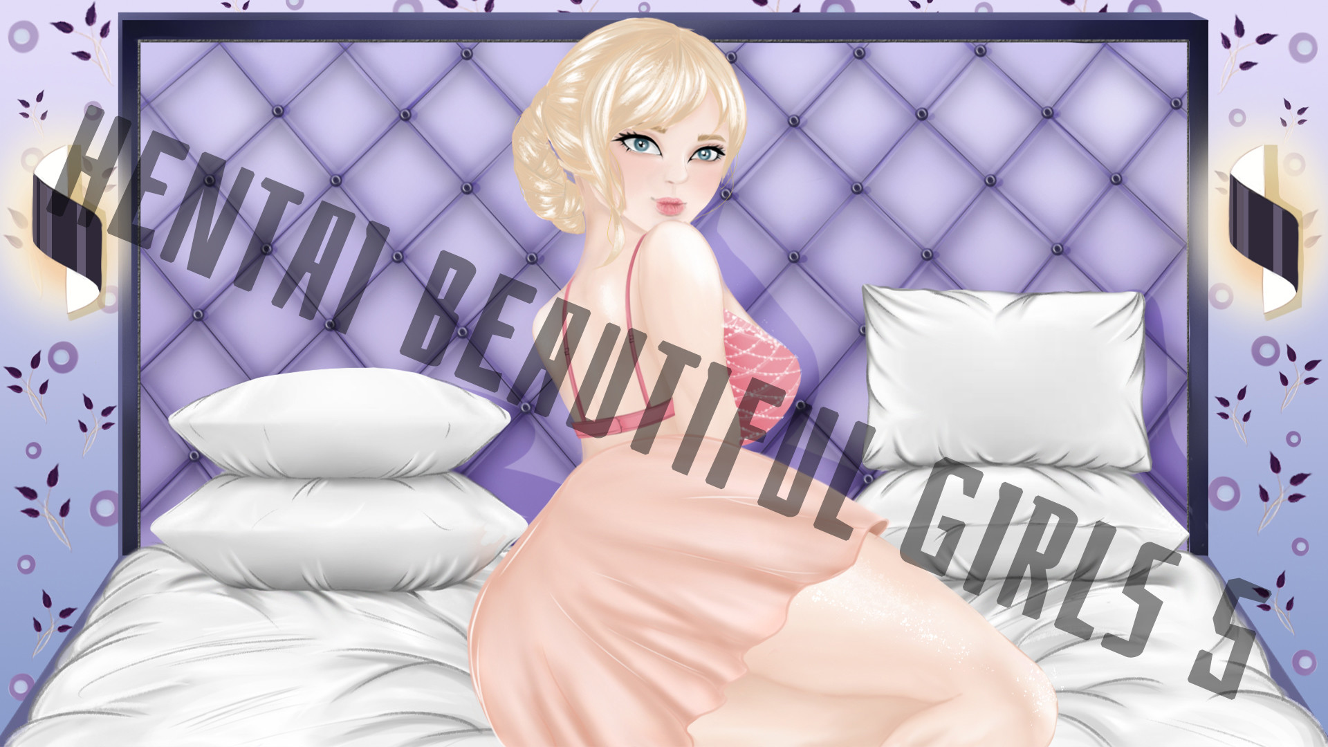 Hentai beautiful girls 5 - Wallpapers. Mode 2 #2