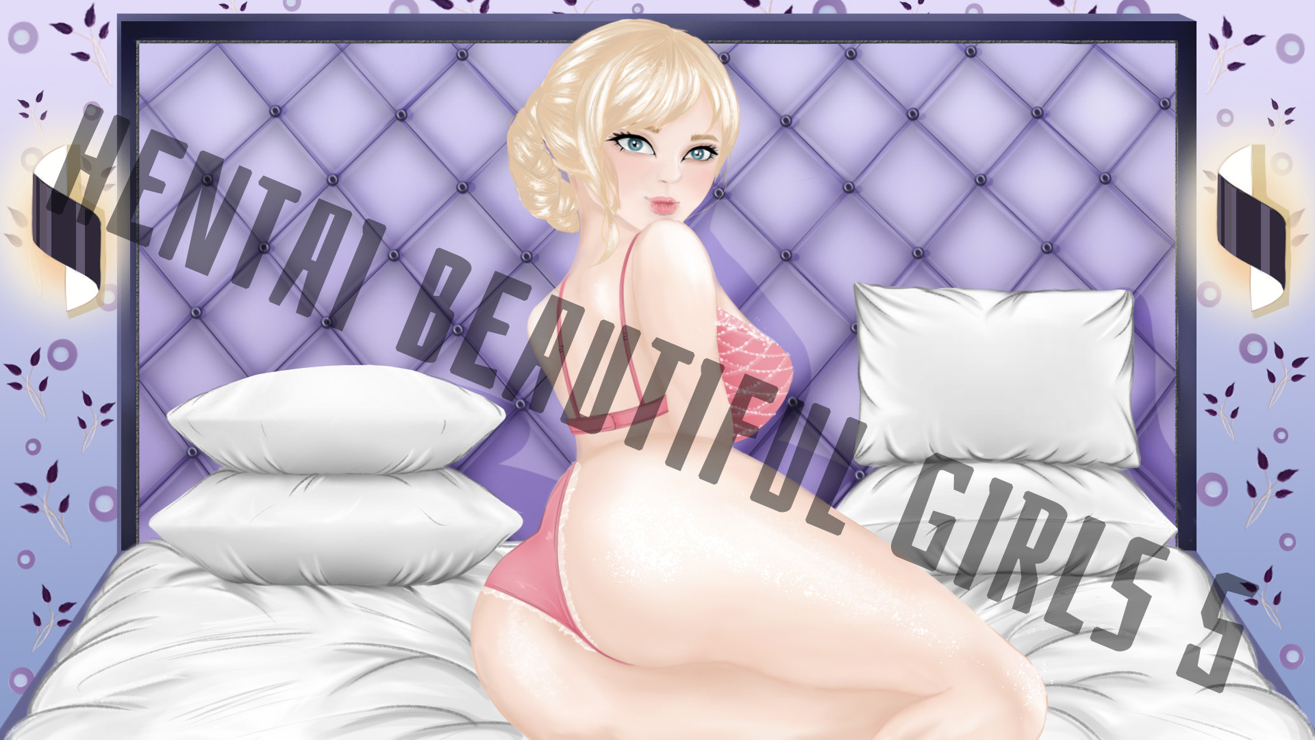 Hentai beautiful girls 5 - Wallpapers. Mode 3 #12