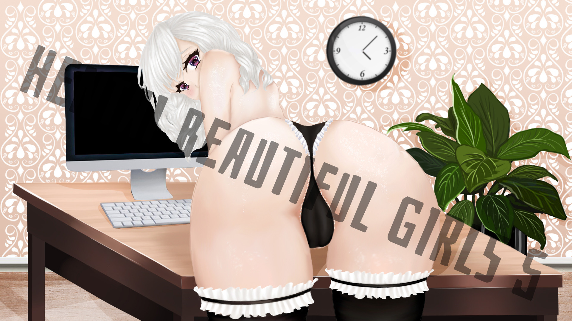 Hentai beautiful girls 5 - Wallpapers. Mode 4 #2