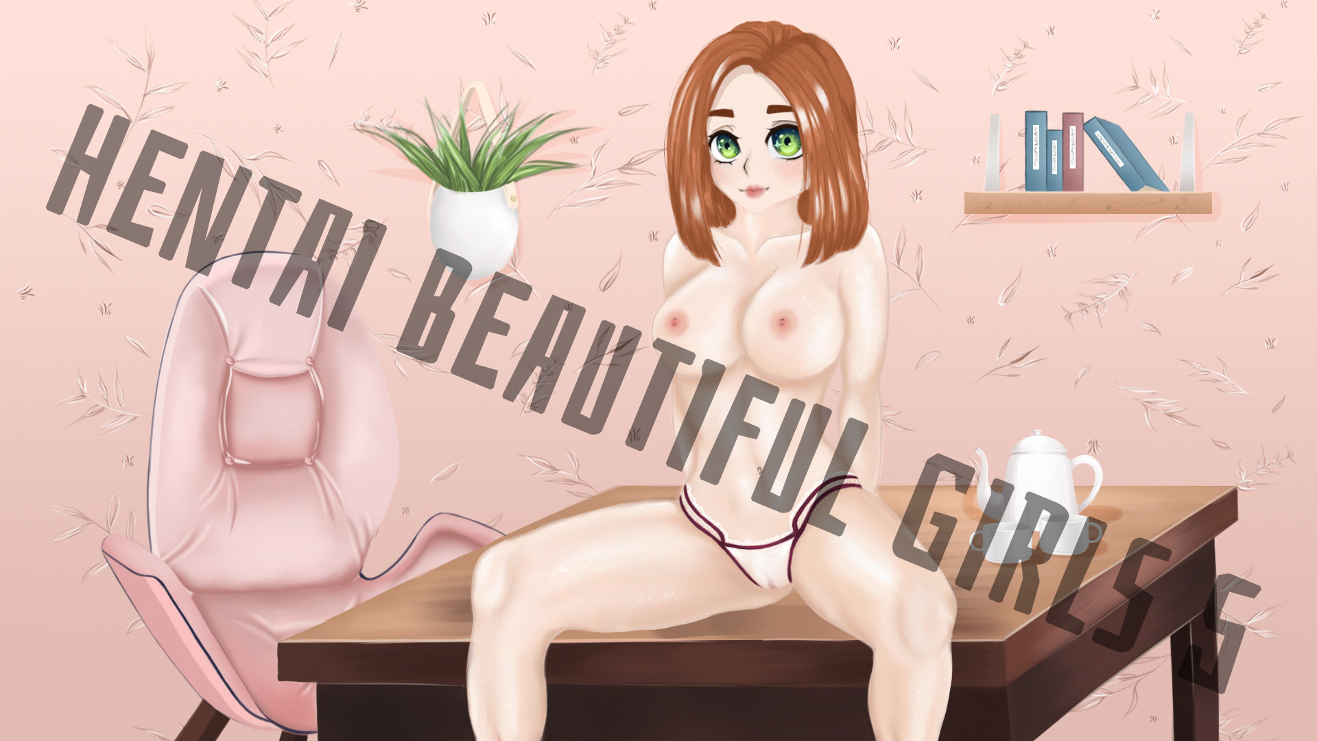 Hentai beautiful girls 5 - Wallpapers. Mode 4 #5