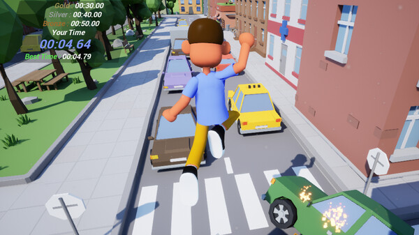 Ludicrous Leap game for Linux 1