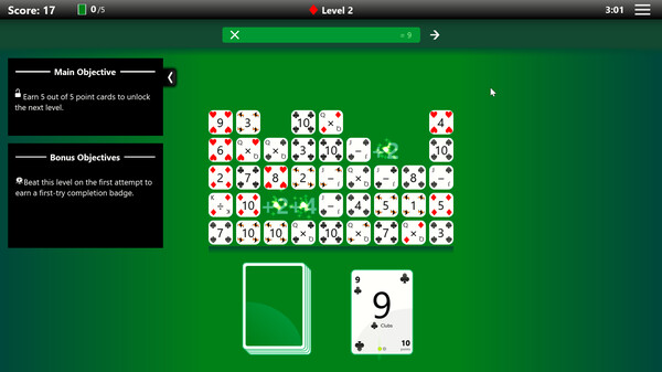 Seqitaire game for Linux 1