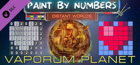 Paint By Numbers - Vaporum Planet banner image