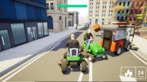скриншот Lawnmower Game: Battle 2
