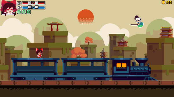 Touhou Silver Night Festival ~ Freedom Train game for Linux 1