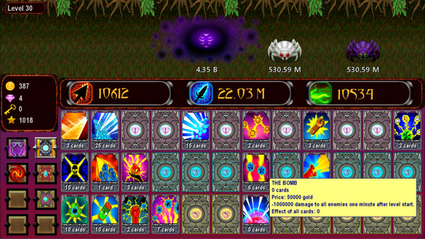 Скриншот из Card Storm Idle