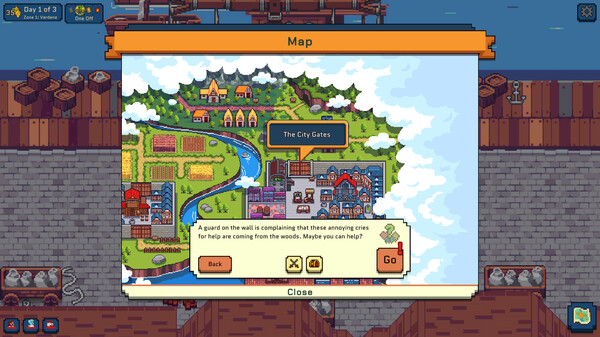 Timewreck Tales: A Rogue RPG game for Linux 1