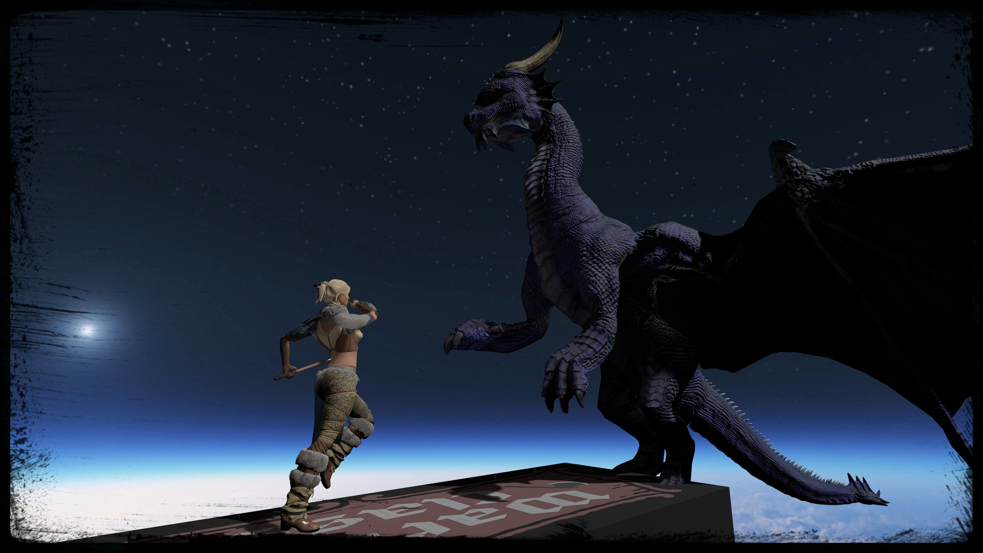 Figurine Scene Simulator: Warrior Class Franchise #7