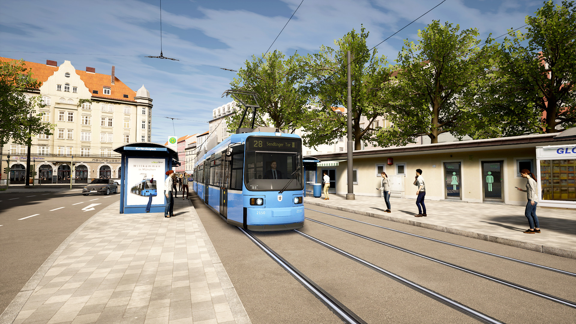 Steam Tramsim Munich