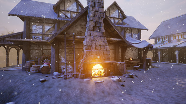 RPGScenery - Fishing Village Scene