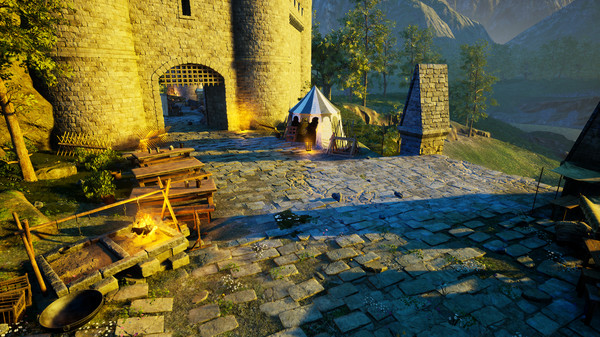 скриншот RPGScenery - Tollgate Scene 4