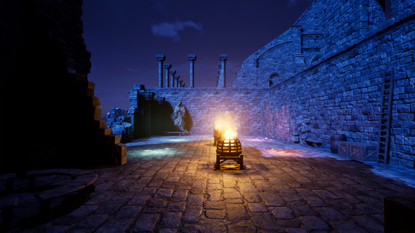 скриншот RPGScenery - Sky Temple Scene 1
