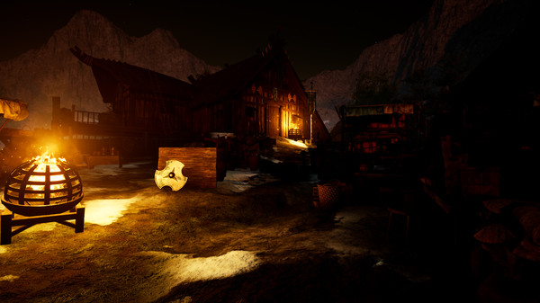 RPGScenery - Norse Village Scene