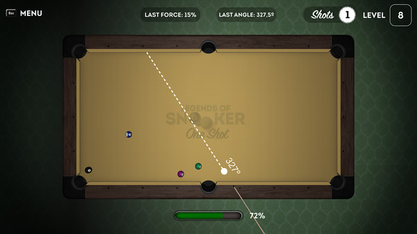 скриншот Legends of Snooker: One Shot 0