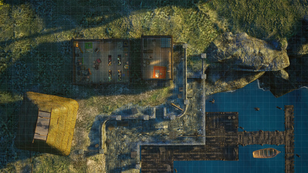 скриншот RPGScenery - Medieval Port Scene 3