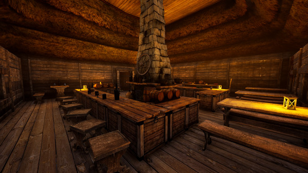 скриншот RPGScenery - Medieval Port Scene 2